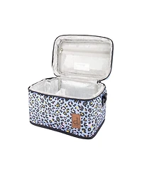 Deux par Deux Little Girl Leopard Practical Large Capacity Lunch Box