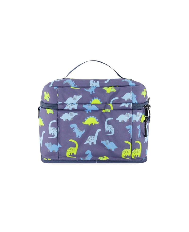 Deux par Deux Little Boy Dinos Durable Spacious Lunch Box
