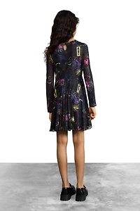Desigual Girls's Printed knit dress