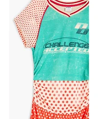 Desigual Girls Girls's Printed knit dress