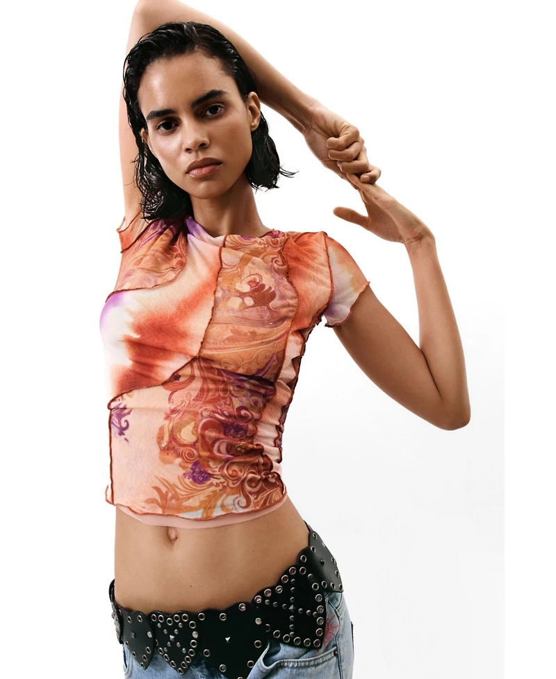 Desigual Women's Printed short sleeve t-shirt