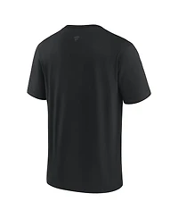 Fanatics Men's New York Mets Black Out Heavyweight T-Shirt