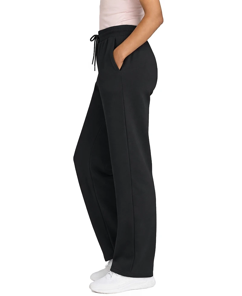 Blue Ice Women's Heavyweight Wide Leg Loose Fit Fleece Sweatpants