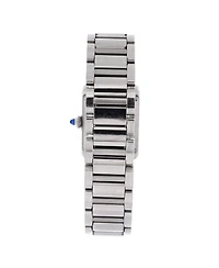 Pre-Owned Cartier Must de Cartier Tank Quartz Watch in Stainless Steel 22mm