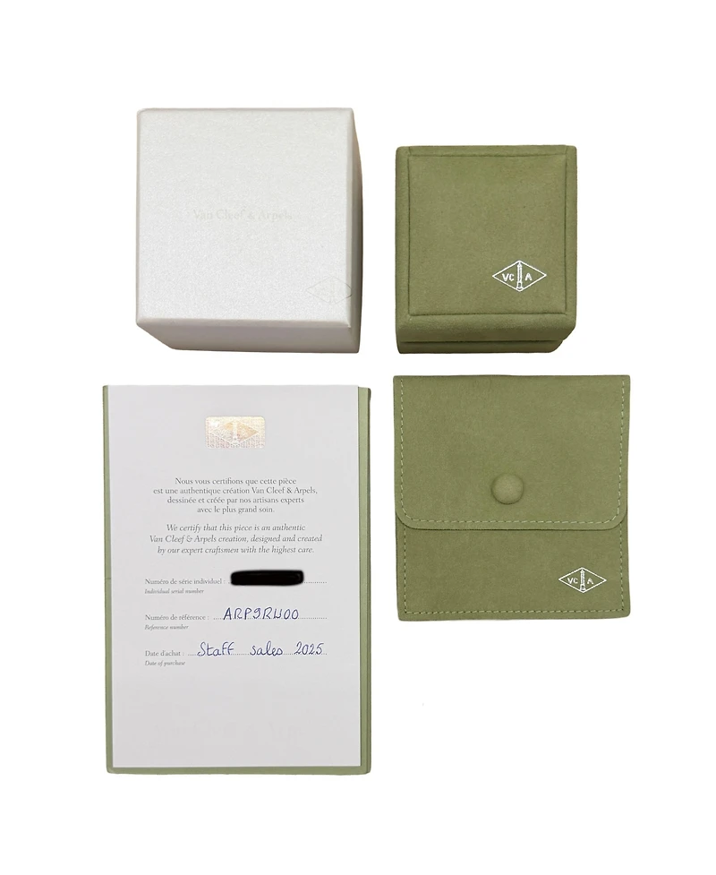 Pre-Owned Van Cleef & Arpels White Gold Diamond 2022 Limited Edition Pendant
