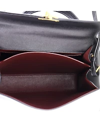 Pre-Owned Saint Laurent Medium Cassandra Top Handle Bag Leather