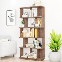 Streamdale Furniture Tier Open Bookshelf Mdf Display Shelving