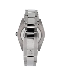 Pre-Owned Rolex Oyster Perpetual Datejust Automatic Watch in Stainless Steel and White Gold 41mm