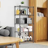 Streamdale Furniture Heavy Duty 5-Tier Steel Utility Shelving Unit Organizer