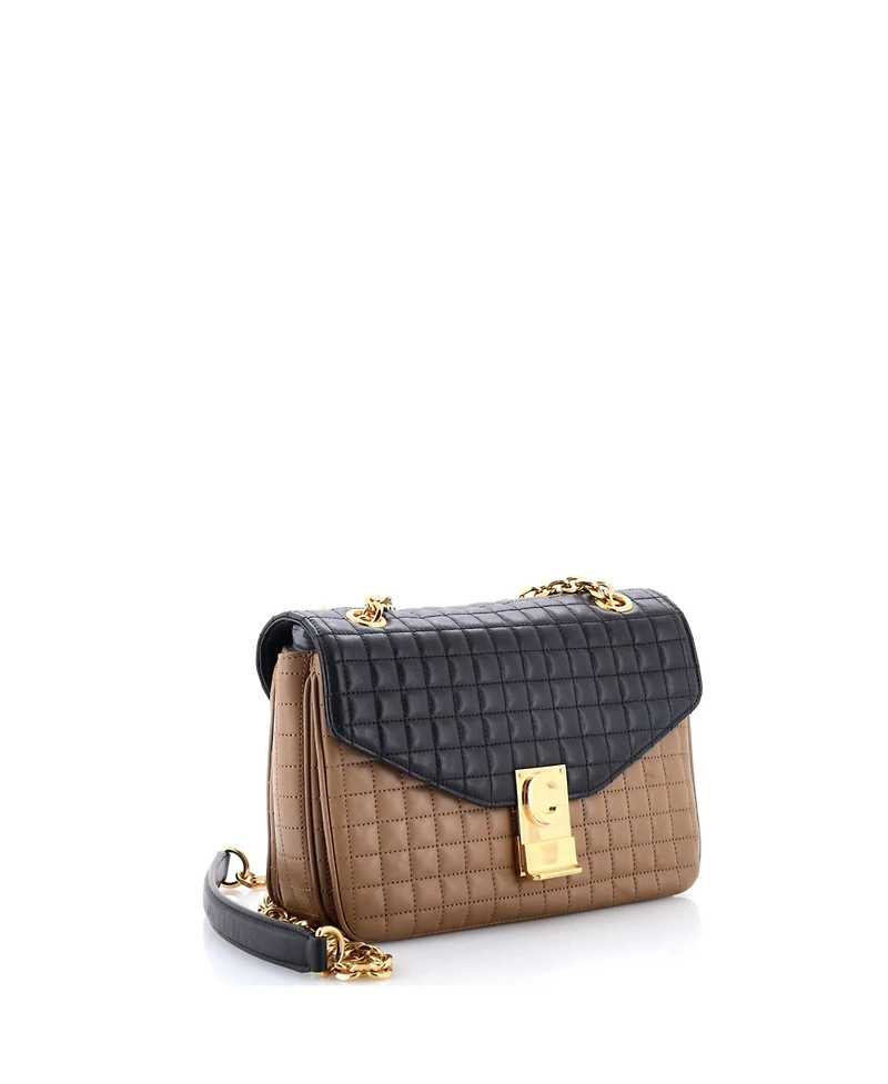 Pre-Owned Celine Medium C Bag Quilted Leather