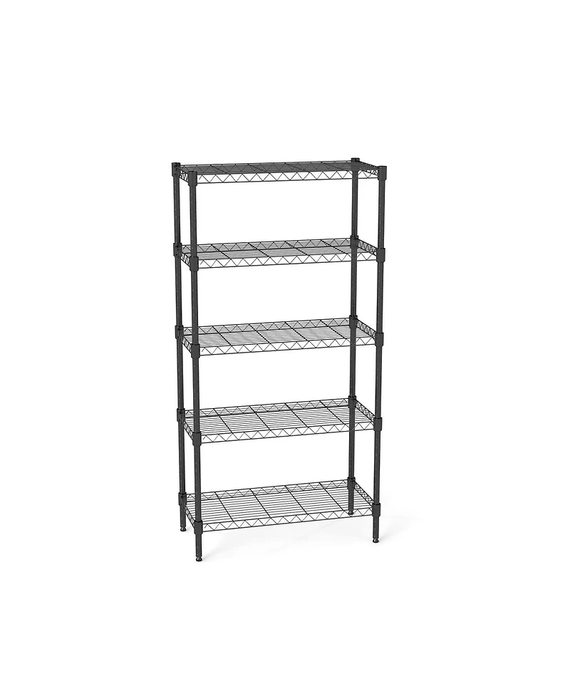 Streamdale Furniture 5-Tier Heavy-Duty Wire Shelving Unit - Metal Storage Rack
