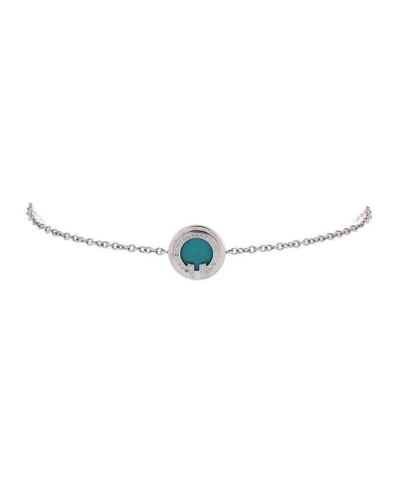 Pre-Owned Tiffany & Co T Circle Chain Bracelet