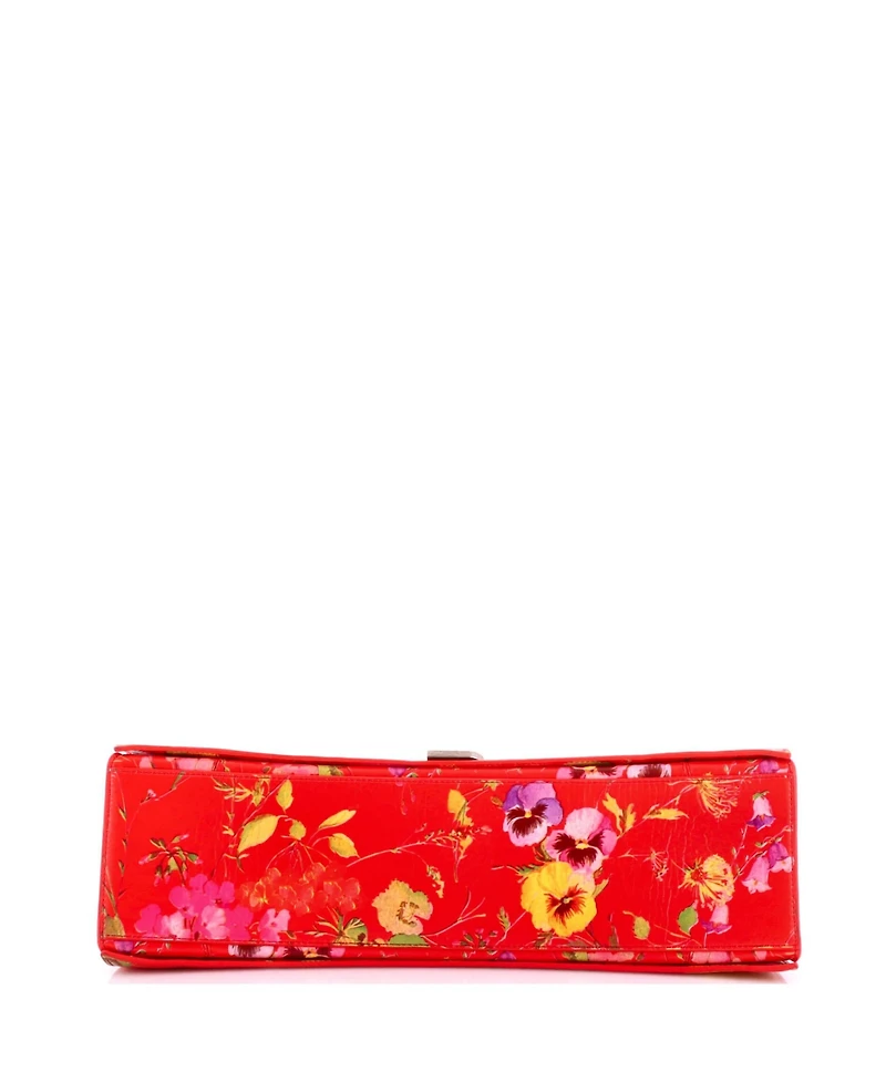Pre-Owned Balenciaga Large Crush Sling Shoulder Bag Printed Leather