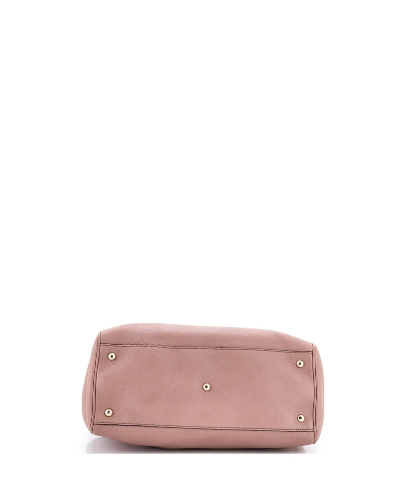 Pre-Owned Gucci Medium Bamboo Shopper Tote Leather