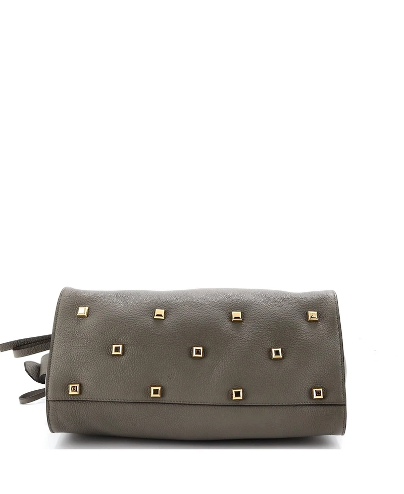 Pre-Owned Salvatore Ferragamo Medium Studio Satchel Leather