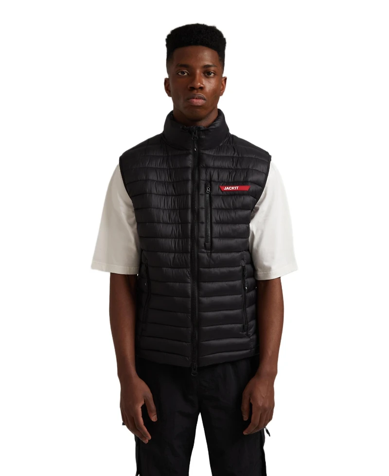 JACK1T Men's Men s Satell1Te High Neck Sleeveless Gilet