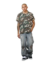Xxiii Men's Printed Polo Shirt