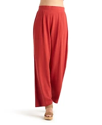 Bcx Women's Mid-Rise Wide-Leg Pull-On Pants