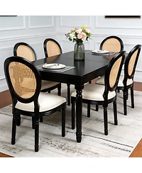 Streamdale Furniture French Country Upholstered Dining Chairs (Set of 2)