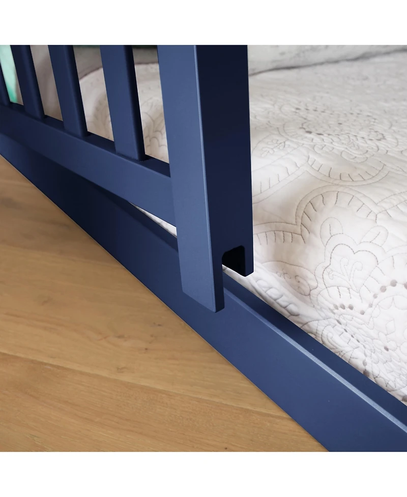 Max & Lily Twin over Low Bunk with Single Guard Rail