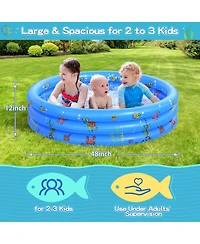 Gnuadz Inflatable Swimming Pool Kids Water Play Center