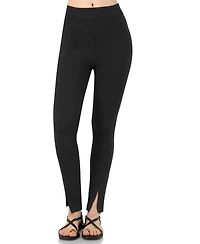 Ivonne Women's Legging with Leg Slits