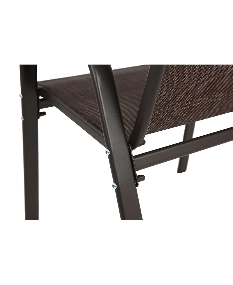 Streamdale Furniture 6piece Patio Chairs with Armrest and High Backrest.