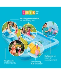 Gnuadz Jungle Adventure Inflatable Play Center Pool