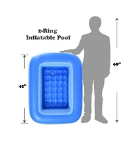 Gnuadz Inflatable Kiddie Pool Soft Floor Summer Fun Bathtub