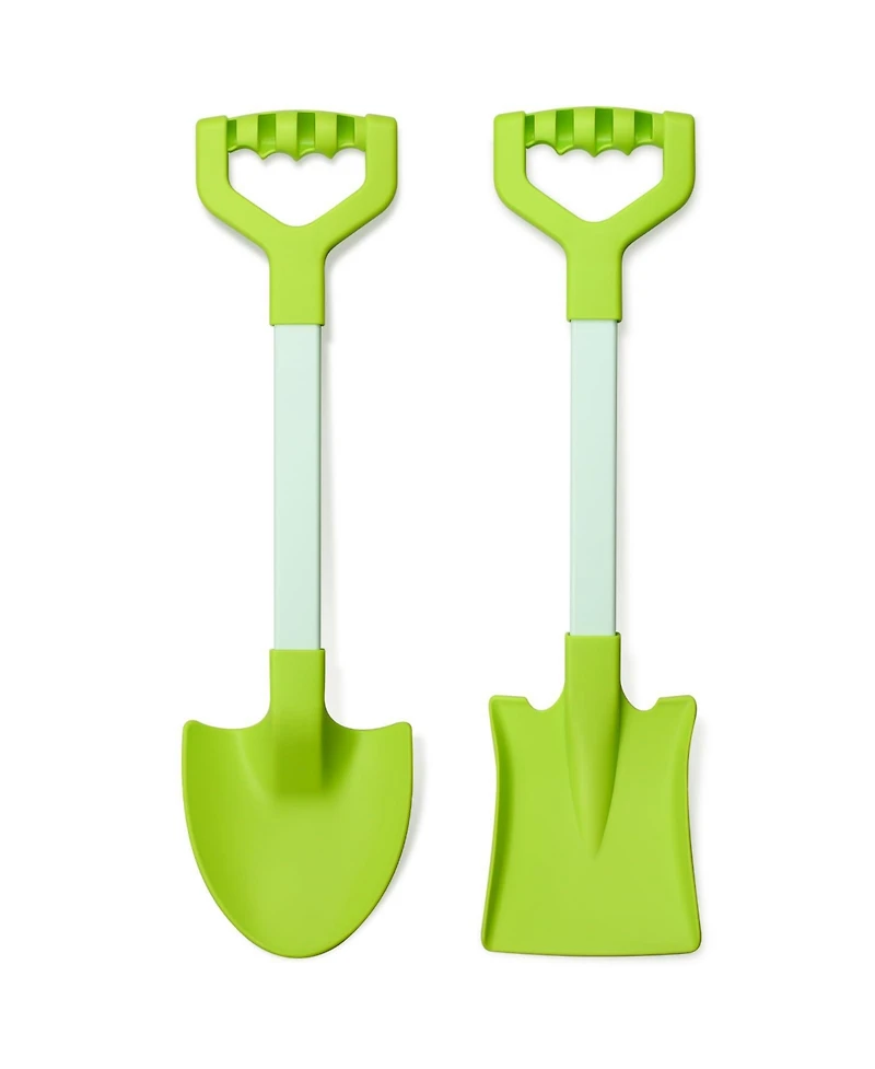 Gnuadz 2pack Sand Beach Shovels Plastic Spades Sandbox Digging Play Gift Set