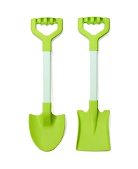 Gnuadz 2pack Sand Beach Shovels Plastic Spades Sandbox Digging Play Gift Set