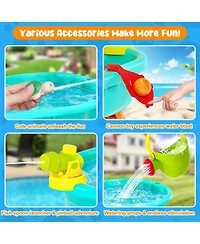 Gnuadz Water Table Sand Activity Umbrella Accessories Outdoor Play Toy