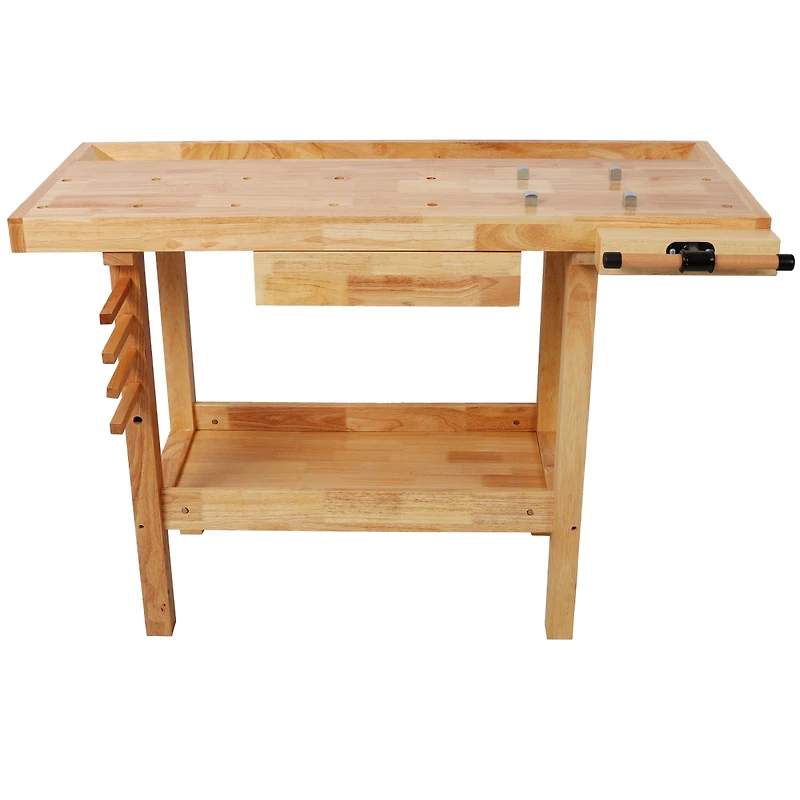 Streamdale Furniture 48 inches Wood Workbench, Heavy Duty, 330-Pound Capacity