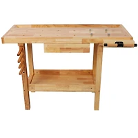 Streamdale Furniture 48 inches Wood Workbench, Heavy Duty, 330-Pound Capacity
