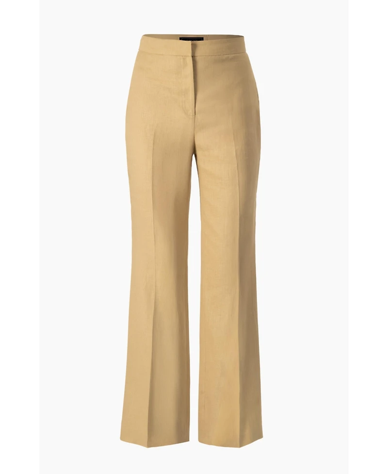Ivonne Women's Linen Straight Leg Wide Pants