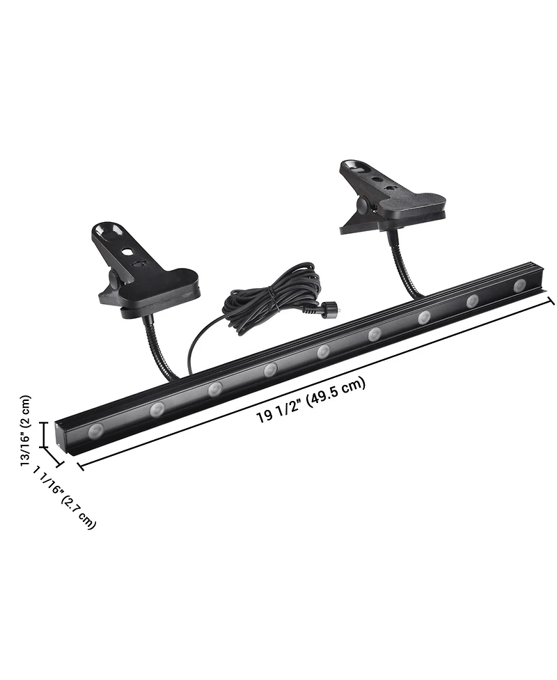 Yescom Instahibit Adjustable Led Light for Retractable Banner Stand Trade Show 2 Packs