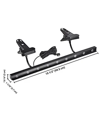 Yescom Instahibit Adjustable Led Light for Retractable Banner Stand Trade Show 2 Packs