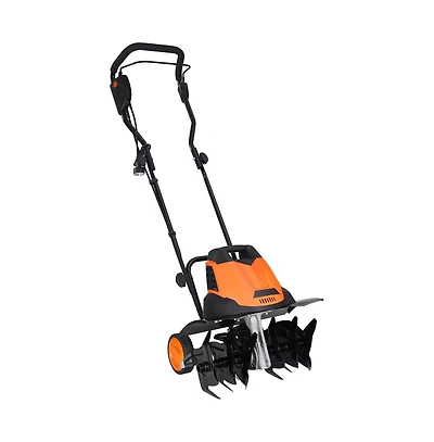 Sugift 12 Amp Electric Tiller 18 in Tilling Width 3.94 in Tilling Depth Cordless Free