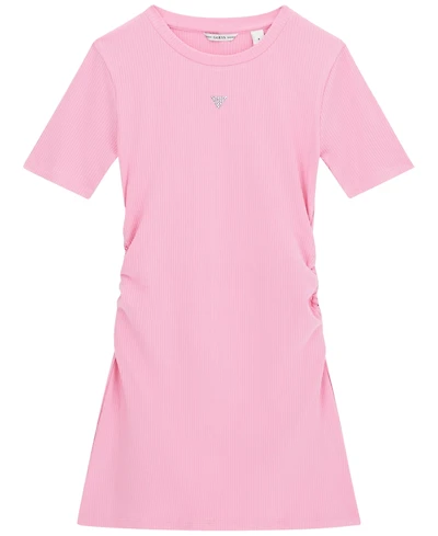 Guess Girls' 7-16 Short-Sleeve Rib Dress