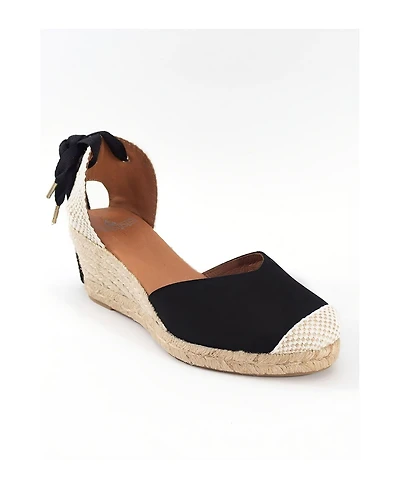 Menina Step Women's Jimena Medium-Lace Espadrille