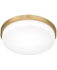 Possini Euro Design Winfrey Wide Gold Led Ceiling Light