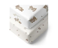Living Textiles Baby Cotton Jersey Fitted Sheet