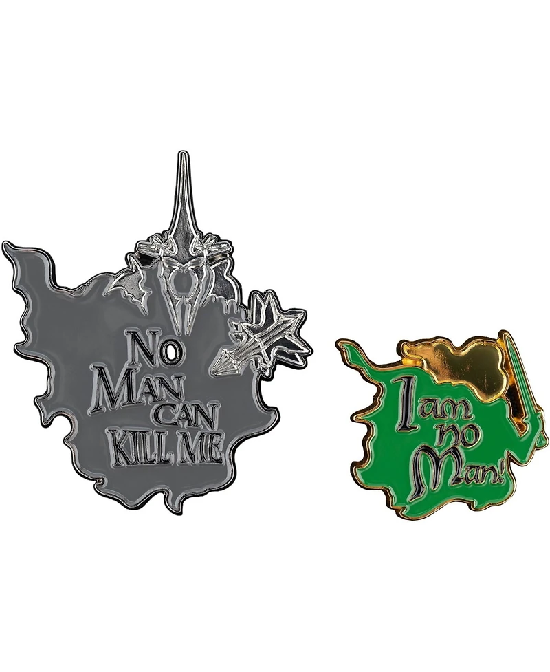 Weta Workshop The Lord of the Rings Trilogy I Am No Man Stackable Enamel Pin Set