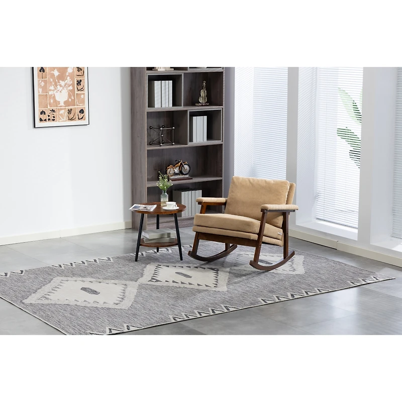Streamdale Furniture Mid-Century Rocking Accent Chair