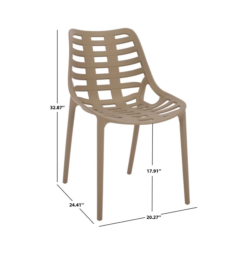 Augusta Home Fufa Outdoor Dining Chair (Set of 2)