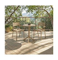 Augusta Home Sarah Outdoor Dining Armchair (Set of 2)