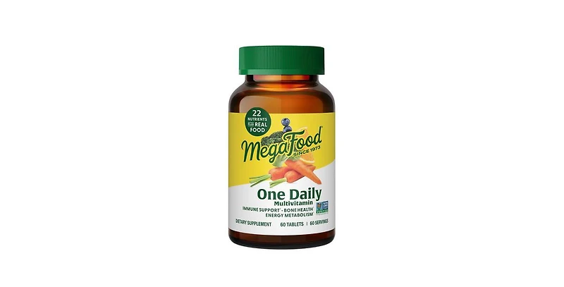 MegaFood One Daily Multivitamin ,60 Tablets