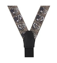 Trafalgar Men's The Nightcap Novelty Silk Formal End Suspenders