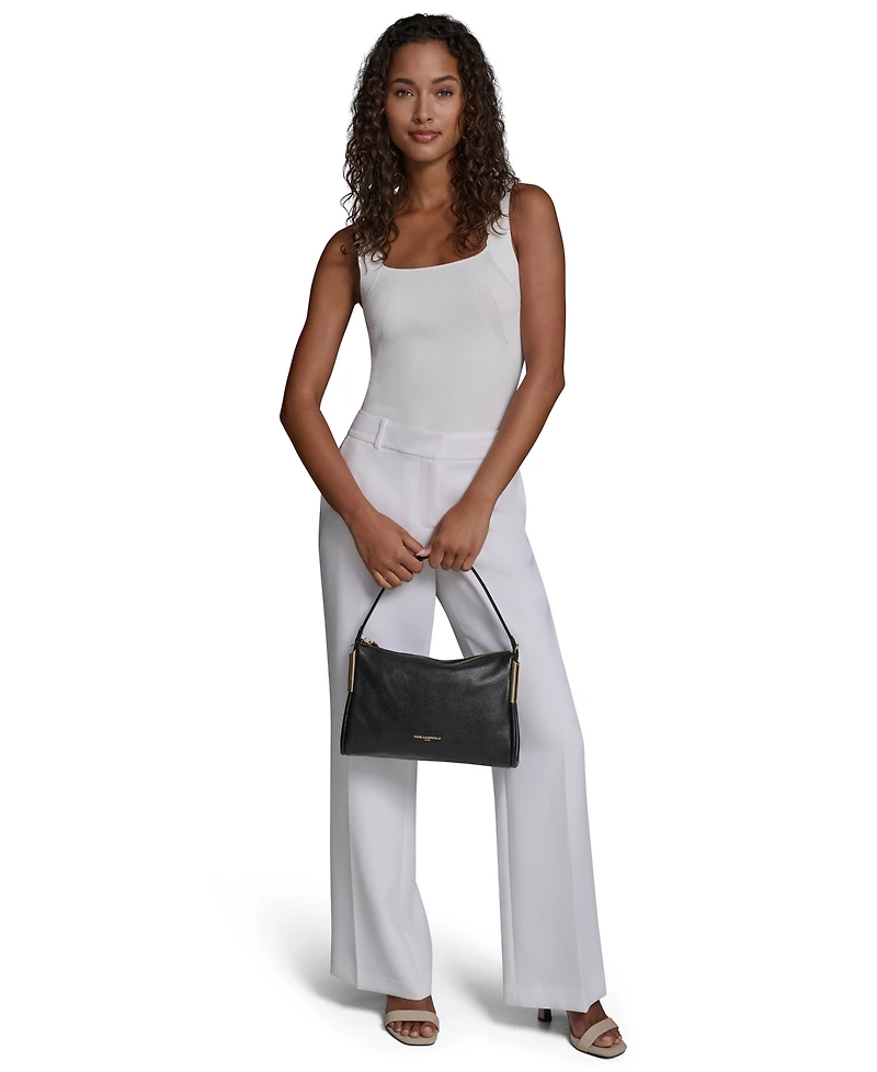 Karl Lagerfeld Paris Valerie Small Crossbody Handbag