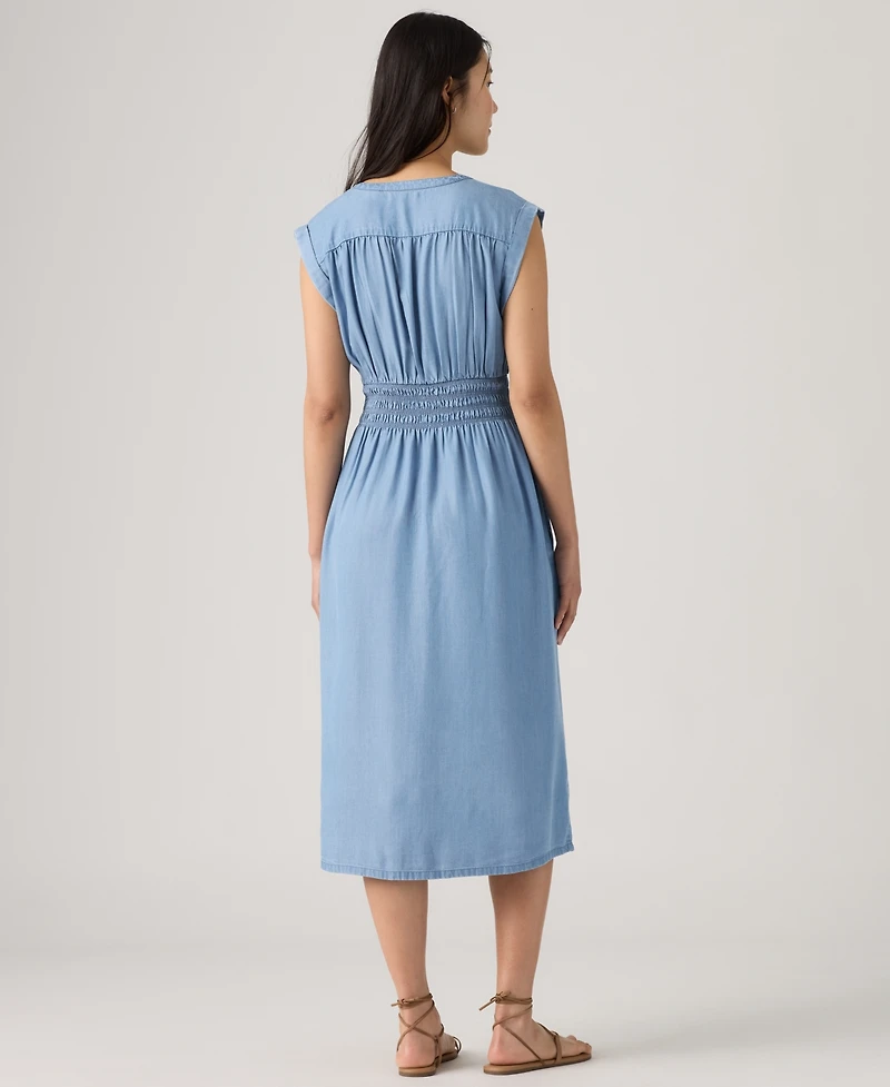 Levi's Women's Beatrice Button-Front Midi Dress